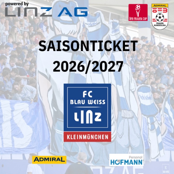 FC Blau-Weiss Linz / Kleinmünchen Saisonticket 2026 / 2027